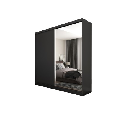 Szafa Przesuwna PATRIZIA 200 cm z Lustrem Masseno