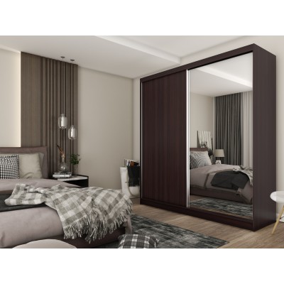 Szafa Przesuwna PATRIZIA 200 cm z Lustrem Masseno