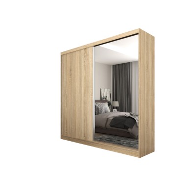 Szafa Przesuwna PATRIZIA 200 cm z Lustrem Masseno