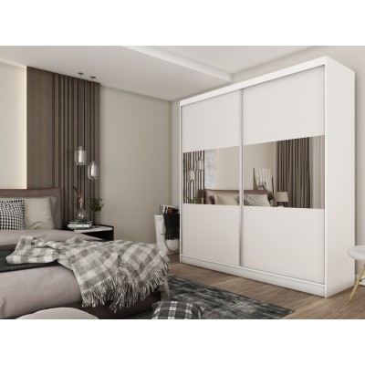 Szafa Przesuwna ROSALIA 200 cm z Lustrem Masseno