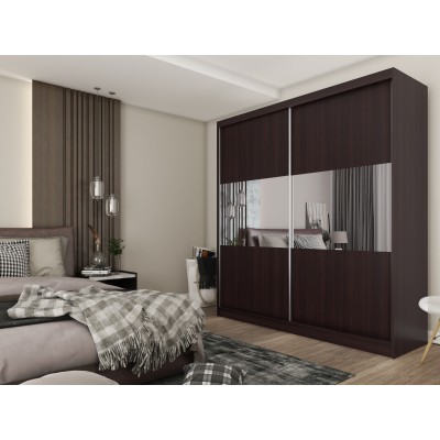 Szafa Przesuwna ROSALIA 200 cm z Lustrem Masseno