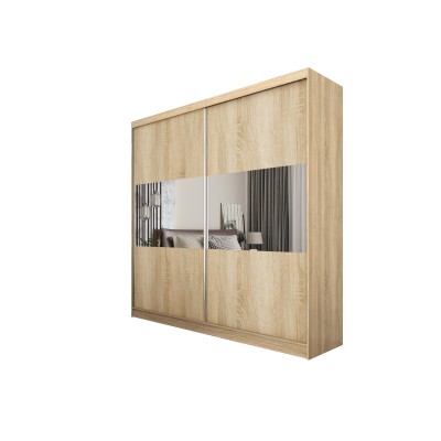 Szafa Przesuwna ROSALIA 200 cm z Lustrem Masseno