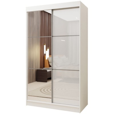 Szafa Przesuwna VITALE 120 cm z Lustrem Masseno