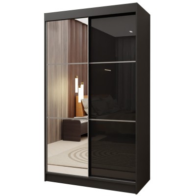 Szafa Przesuwna VITALE 120 cm z Lustrem Masseno