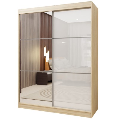 Szafa Przesuwna VITALE 150 cm z Lustrem Masseno