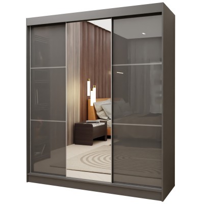 Szafa Przesuwna VITALE 180 cm z Lustrem Masseno