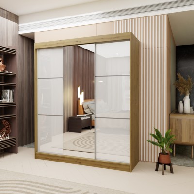 Szafa Przesuwna VITALE 180 cm z Lustrem Masseno