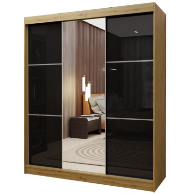 Szafa Przesuwna VITALE 180 cm z Lustrem Masseno