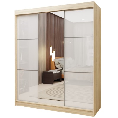 Szafa Przesuwna VITALE 180 cm z Lustrem Masseno