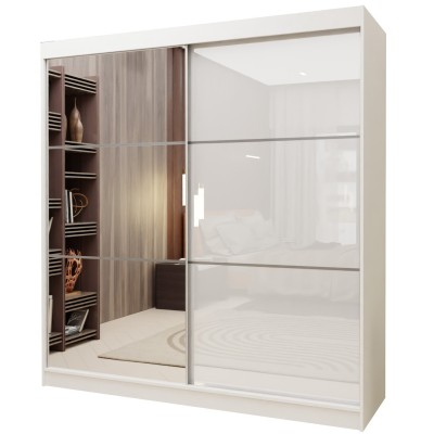 Szafa Przesuwna VITALE 200 cm z Lustrem Masseno