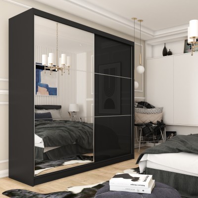 Szafa Przesuwna VITALE 200 cm z Lustrem Masseno