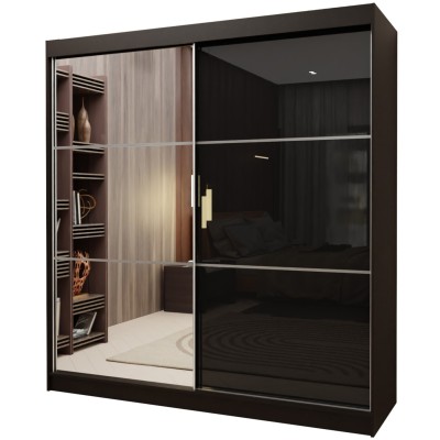 Szafa Przesuwna VITALE 200 cm z Lustrem Masseno