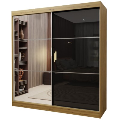 Szafa Przesuwna VITALE 200 cm z Lustrem Masseno