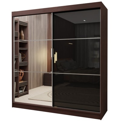 Szafa Przesuwna VITALE 200 cm z Lustrem Masseno