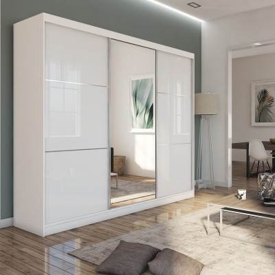 Szafa Przesuwna VITALE 240 cm z Lustrem Masseno