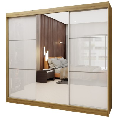 Szafa Przesuwna VITALE 240 cm z Lustrem Masseno