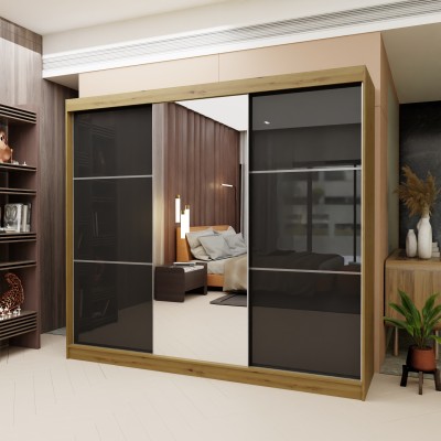 Szafa Przesuwna VITALE 240 cm z Lustrem Masseno