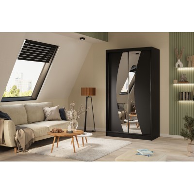 Szafa Przesuwna VOCE 120 cm z Lustrem Masseno