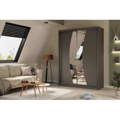 Szafa Przesuwna VOCE 160 cm z Lustrem Masseno