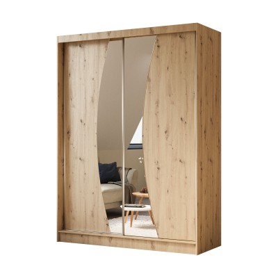 Szafa Przesuwna VOCE 160 cm z Lustrem Masseno