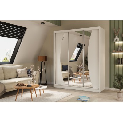 Szafa Przesuwna VOCE 180 cm z Lustrem Masseno