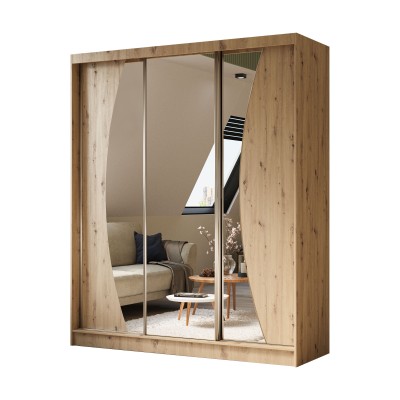 Szafa Przesuwna VOCE 180 cm z Lustrem Masseno