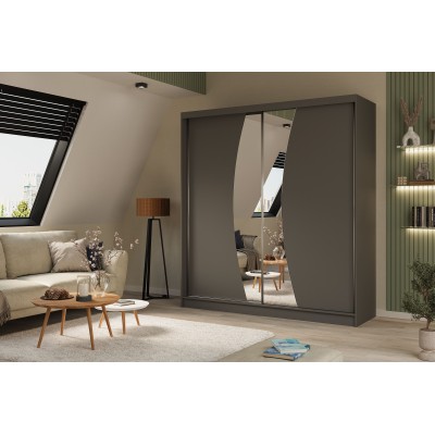 Szafa Przesuwna VOCE 200 cm z Lustrem Masseno