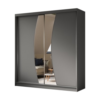 Szafa Przesuwna VOCE 200 cm z Lustrem Masseno