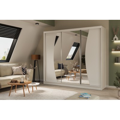 Szafa Przesuwna VOCE 240 cm z Lustrem Masseno