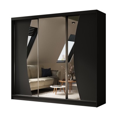 Szafa Przesuwna VOCE 240 cm z Lustrem Masseno