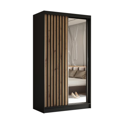 Szafa Przesuwna LAMELLO 120 cm z Lustrem Masseno