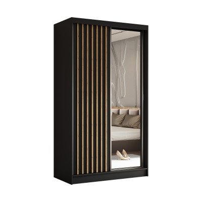 Szafa Przesuwna LAMELLO 120 cm z Lustrem Masseno