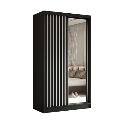 Szafa Przesuwna LAMELLO 120 cm z Lustrem Masseno