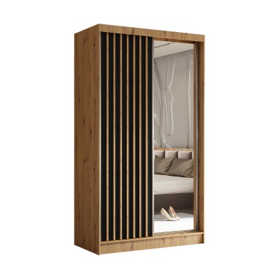 Szafa Przesuwna LAMELLO 120 cm z Lustrem Masseno