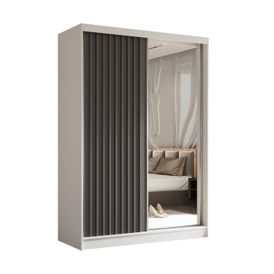 Szafa Przesuwna LAMELLO 150 cm z Lustrem Masseno