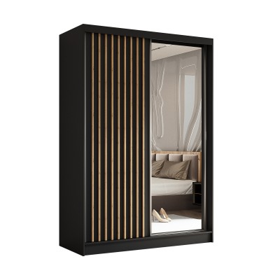 Szafa Przesuwna LAMELLO 150 cm z Lustrem Masseno