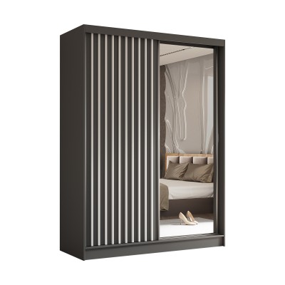 Szafa Przesuwna LAMELLO 160 cm z Lustrem Masseno