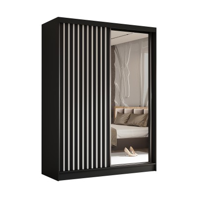 Szafa Przesuwna LAMELLO 160 cm z Lustrem Masseno