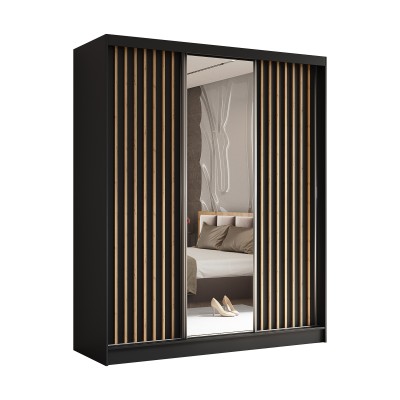 Szafa Przesuwna LAMELLO 180 cm z Lustrem Masseno