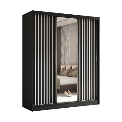 Szafa Przesuwna LAMELLO 180 cm z Lustrem Masseno