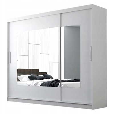 Szafa Przesuwna MARTINA 250 cm z Lustrem Masseno