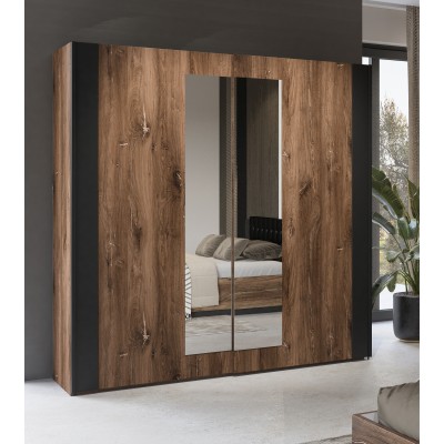 Szafa Przesuwna SIGNORA 200 cm z Lustrem Masseno