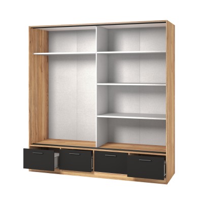 Szafa Przesuwna BETTINA 200 cm z Lustrem Masseno