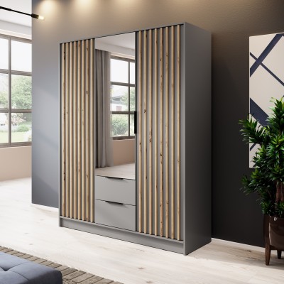 Szafa Uchylna NELIANA 155 cm z Lustrem Masseno