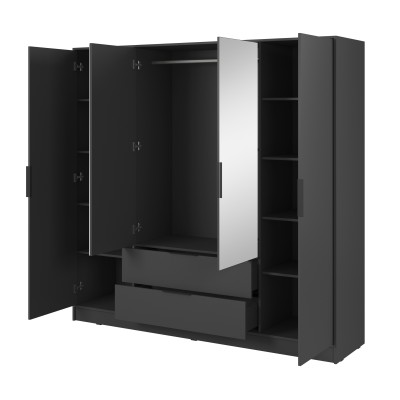 Szafa Uchylna CATERINA 206 cm z Lustrem Masseno