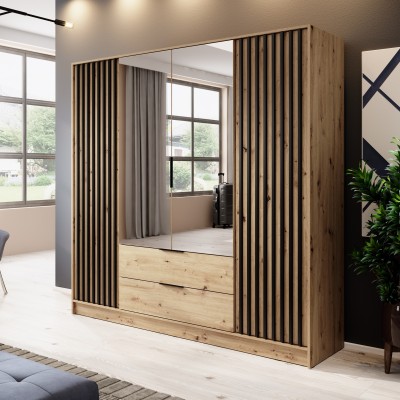 Szafa Uchylna NELIANA 206 cm z Lustrem Masseno