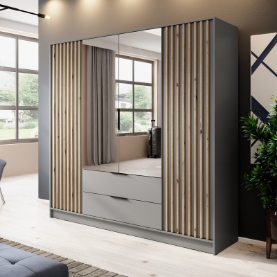 Szafa Uchylna NELIANA 206 cm z Lustrem Masseno