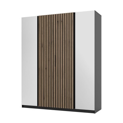 Szafa Uchylna CAGLIARI 200 cm z Lustrem Masseno