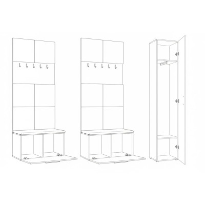 Garderoba MODULO 201