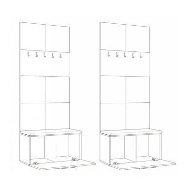 Garderoba MODULO 161